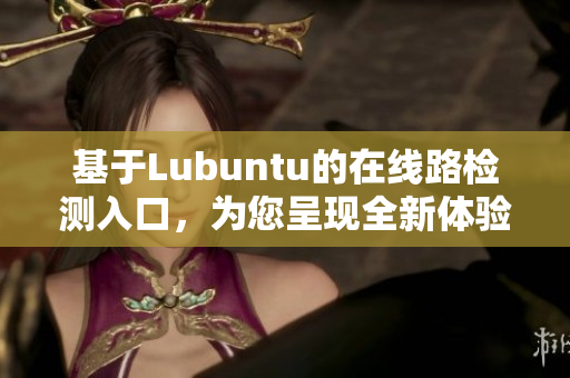 基于Lubuntu的在线路检测入口，为您呈现全新体验