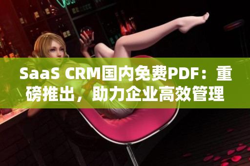 SaaS CRM国内免费PDF：重磅推出，助力企业高效管理