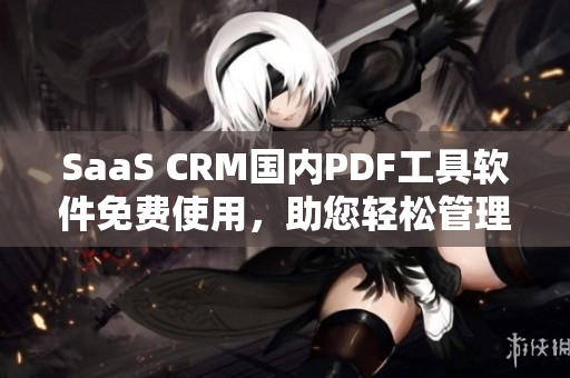 SaaS CRM国内PDF工具软件免费使用，助您轻松管理客户关系并导出PDF