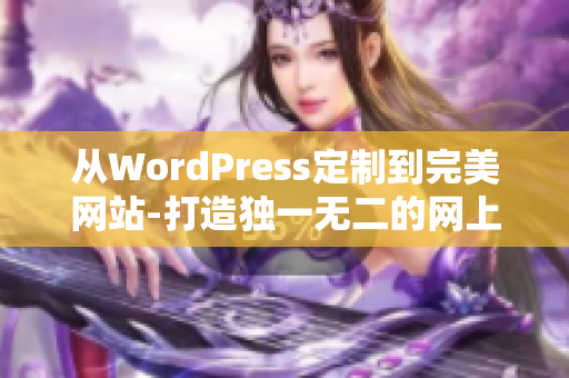 从WordPress定制到完美网站-打造独一无二的网上乐园